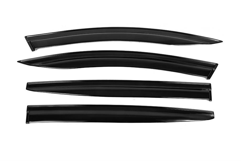 Dacia Sandero 2021- Window Deflectors (4 pcs, EuroCap) Image