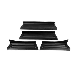 Interior door sill protectors EuroCap (4 pcs, ABS) photo 1