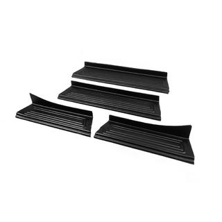Interior door sill protectors EuroCap (4 pcs, ABS) photo 2