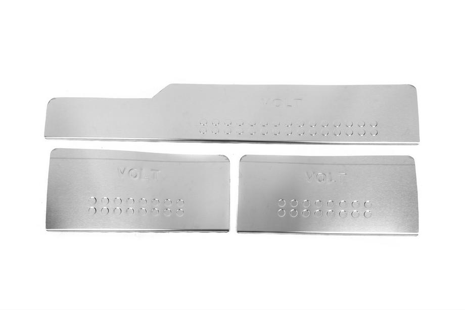 Volkswagen LT 1995-2006 Interior door sill plates stainless steel Carmos V3 (3 pcs) Image