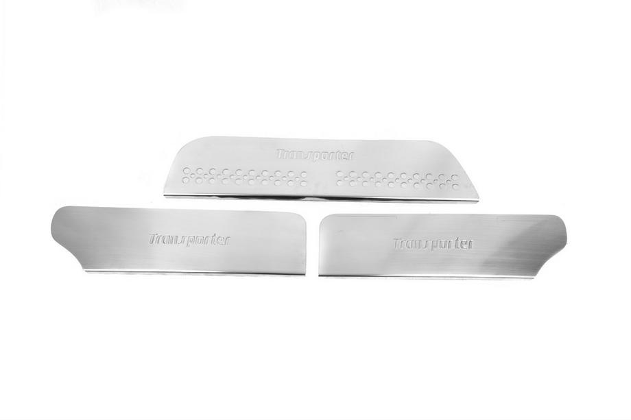 Volkswagen T4 Transporter 1990-2003 Interior door sill plates type-5 (stainless steel) Image