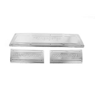 Interior door sill plates stainless steel Carmos V3 (3 pcs) photo 2
