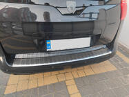 Peugeot 5008 2009-2016 Rear Bumper Protector Carmos Stainless Steel photo 1