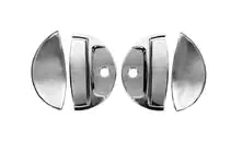 Hyundai Porter 2004- Chrome Door Handle Covers (4 pcs, Plastic) photo 4