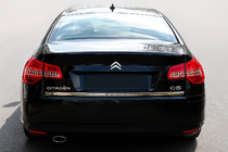 Citroen C-5 2008-2017 Carmos Trunk Trim Stainless Steel photo 1