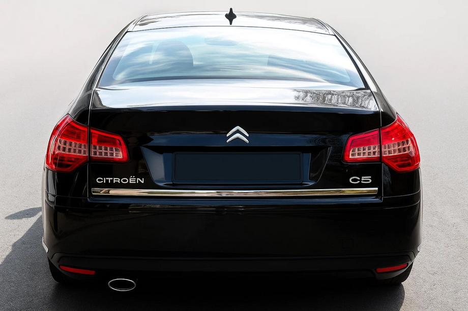 Citroen C-5 2008-2017 Carmos Trunk Trim Stainless Steel Image