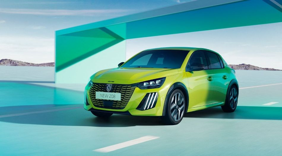 Updated compact hatchback Peugeot 208