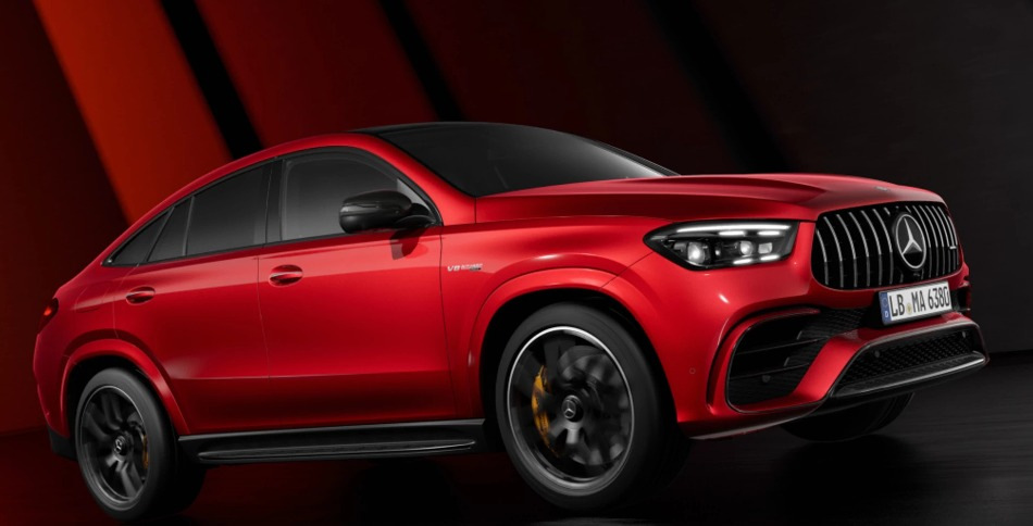 Facelift model of the Mercedes-Benz GLE Coupe SUV