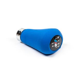 Gear Shift Knob OEM (leatherette, blue smooth) BMW 5 Series E34 1988-1995 photo 1