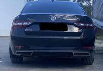 Skoda Superb 2015-2024 Rear bumper end trim Carmos (3 pcs, stainless steel) photo 3