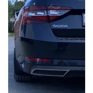 Rear bumper end trim Carmos (3 pcs, stainless steel) photo 2