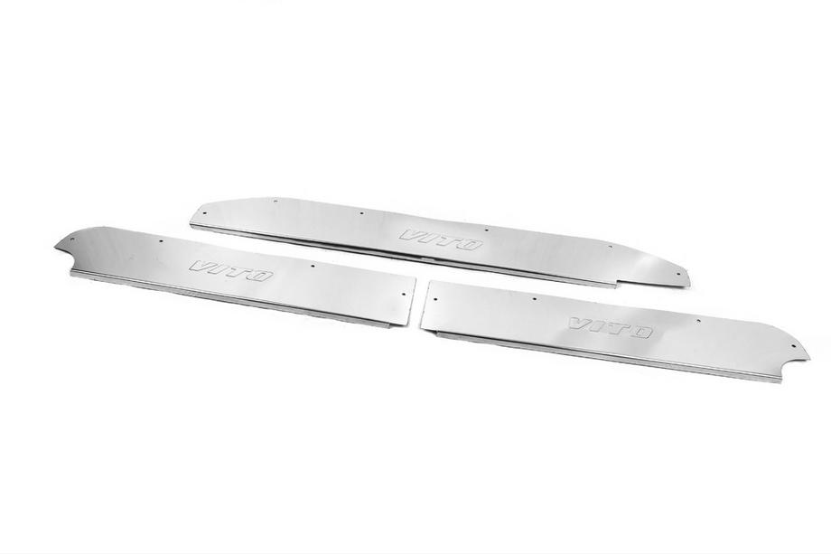 Mercedes Vito W639 2004-2014 Interior door sill covers V4 (Carmos) Photo 2