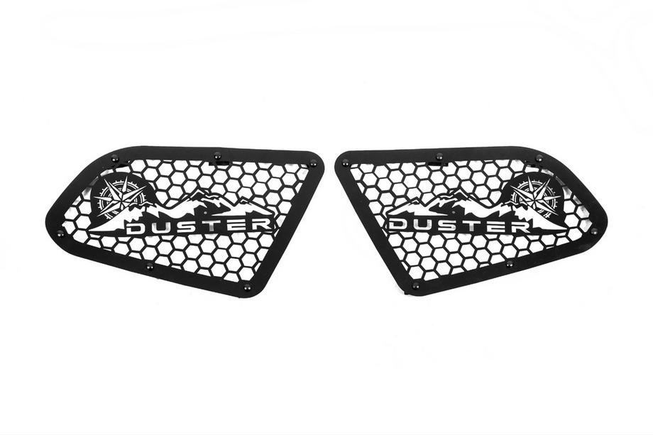 Dacia Duster 2018-2024 Rear window covers EuroCap (2 pcs, metal) Image