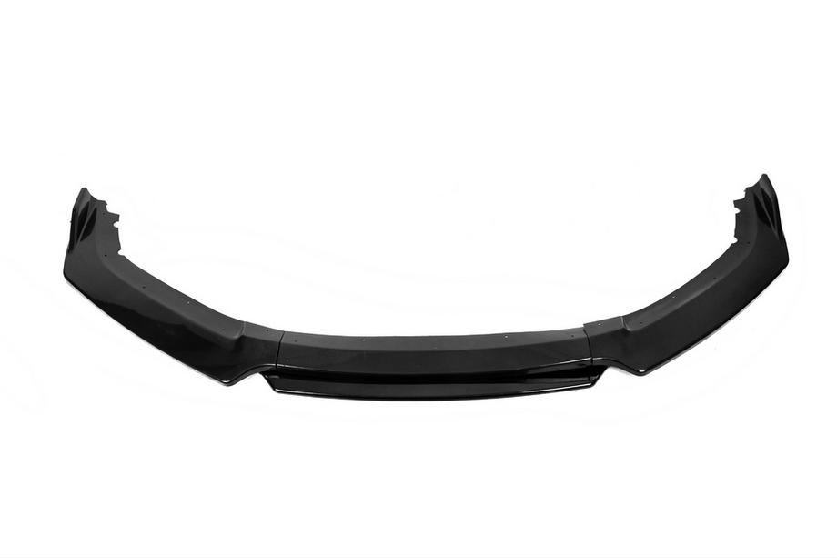 Honda Civic Sedan X 2016-2021 Front bumper lip V4 (black) Image