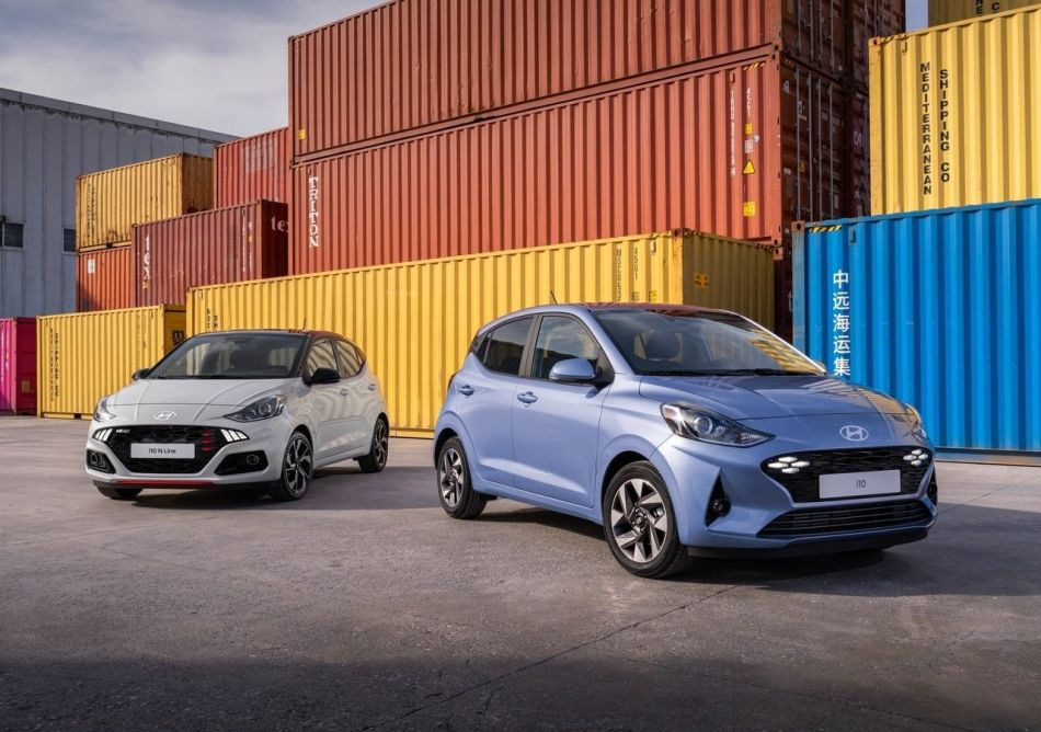 Restyled subcompact hatchback Hyundai i10