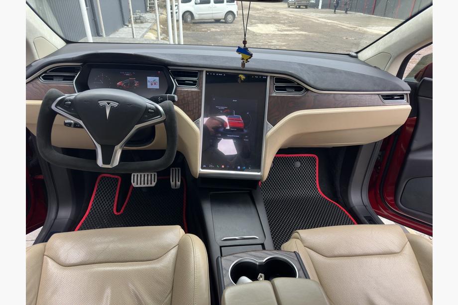 Tesla Model X 2015- EVA Floor Mats (black) Image