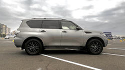Nissan Armada 2016-2024 Side Steps New Vision Grey (2 pcs, Aluminum) photo 4