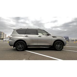 Side Steps New Vision Grey (2 pcs, Aluminum) Nissan Armada 2016-2024 photo 4