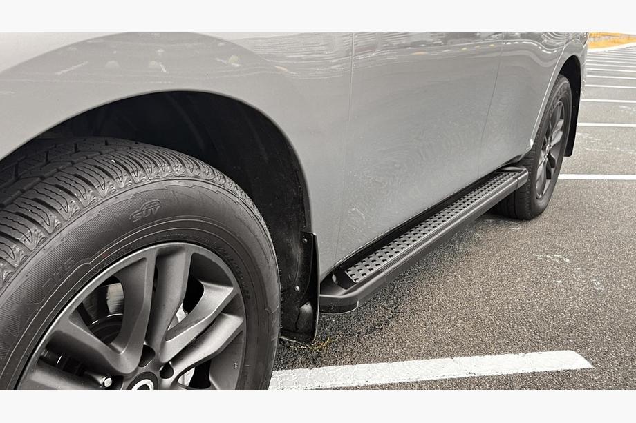 Nissan Armada 2016-2024 Side Steps New Vision Grey (2 pcs, Aluminum) Image