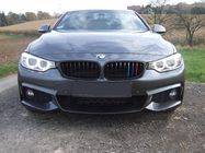 BMW 4 Series F32/F33/F36 2012-2020 Grille trim covers for F36 (3 pcs) photo 1