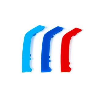 Grille trim covers for 8-slat grille (3 pcs) BMW 3 Series F30/F31 2012-2019 photo 2