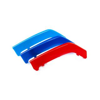 Grille trim covers for 8-slat grille (3 pcs) BMW 3 Series F30/F31 2012-2019 photo 4
