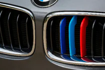 BMW 3 Series F30/F31 2012-2019 Grille trim covers for 11-slat grille (set of 3) photo 1