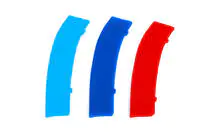 BMW 3 Series F30/F31 2012-2019 Grille trim covers for 11-slat grille (set of 3) photo 4