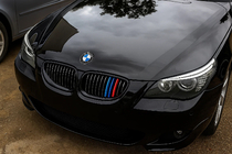 BMW 5 Series E60/E61 2003-2010 Kidney Grilles (3 pcs) photo 1