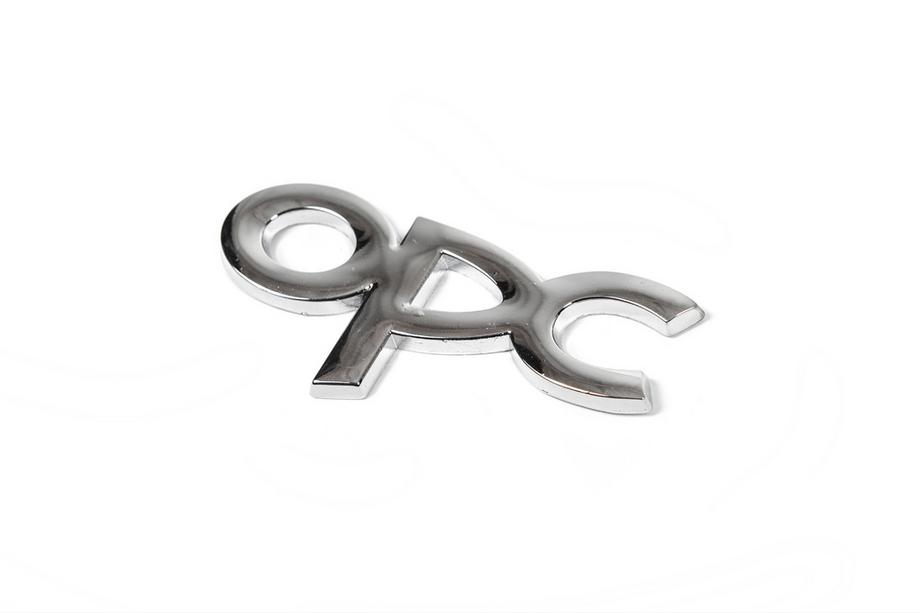 Opel Metal Trunk Badge OPC Chrome Photo 2