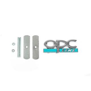 Metal Badge for Grille OPC Line (Chrome+Blue) photo 1