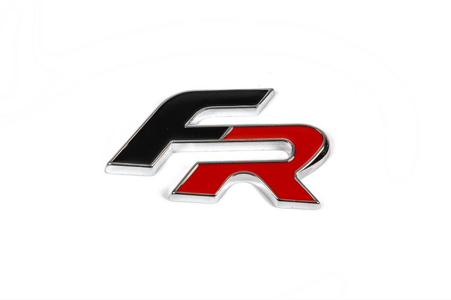 Seat Metal Trunk Badge FR Image