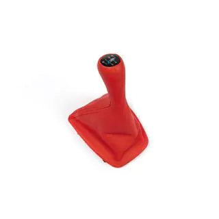 Gear Shift Boot + Knob OEM (red) photo 3