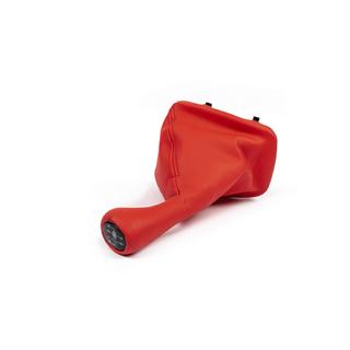 Gear Shift Boot + Knob OEM (red) photo 4