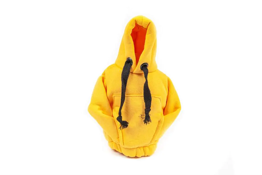Gear Shift Cover Hoodie Style (yellow, black cord) Photo 1
