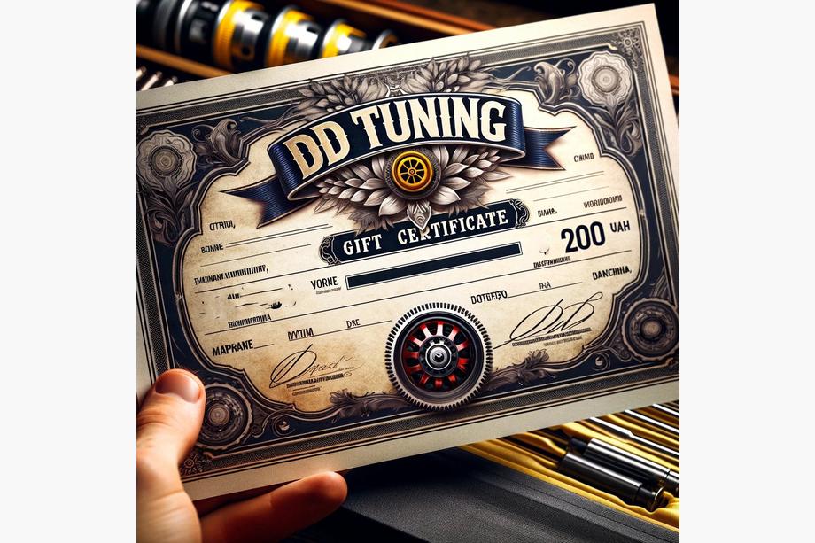 Printed Gift Certificate 200 UAH Image