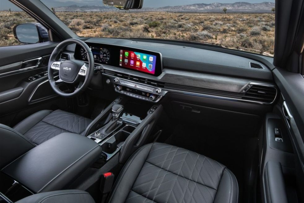 Overview of the updated KIA Telluride crossover