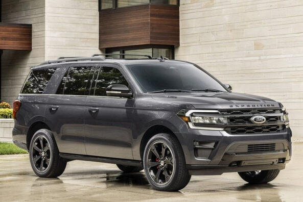 Restyled Ford Expedition SUV of the fourth generation