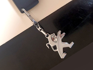 Peugeot Metal Keychain with Peugeot Logo photo 2