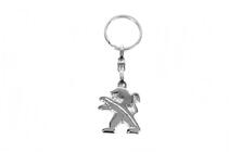 Peugeot Metal Keychain with Peugeot Logo photo 1