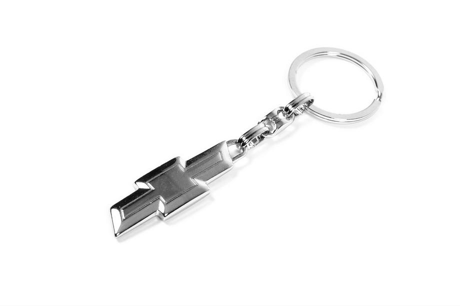 Chevrolet Metal Keychain with Chevrolet Logo Photo 1