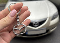 Mazda Metal Keychain with Mazda Logo photo 1