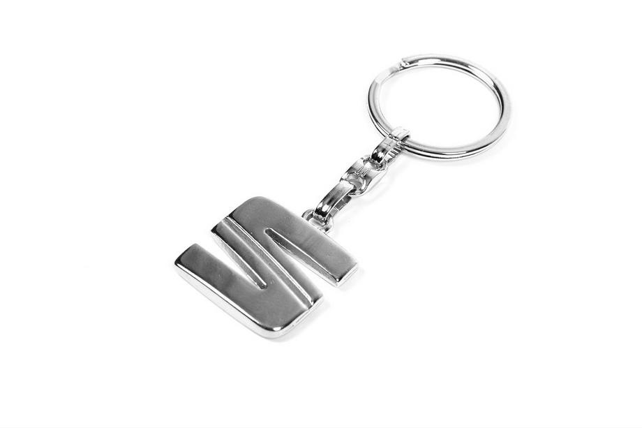 Seat Metal keychain with Seat logo Photo 2