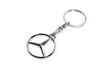 Mercedes-Benz Metal Keychain with Mercedes Logo photo 2