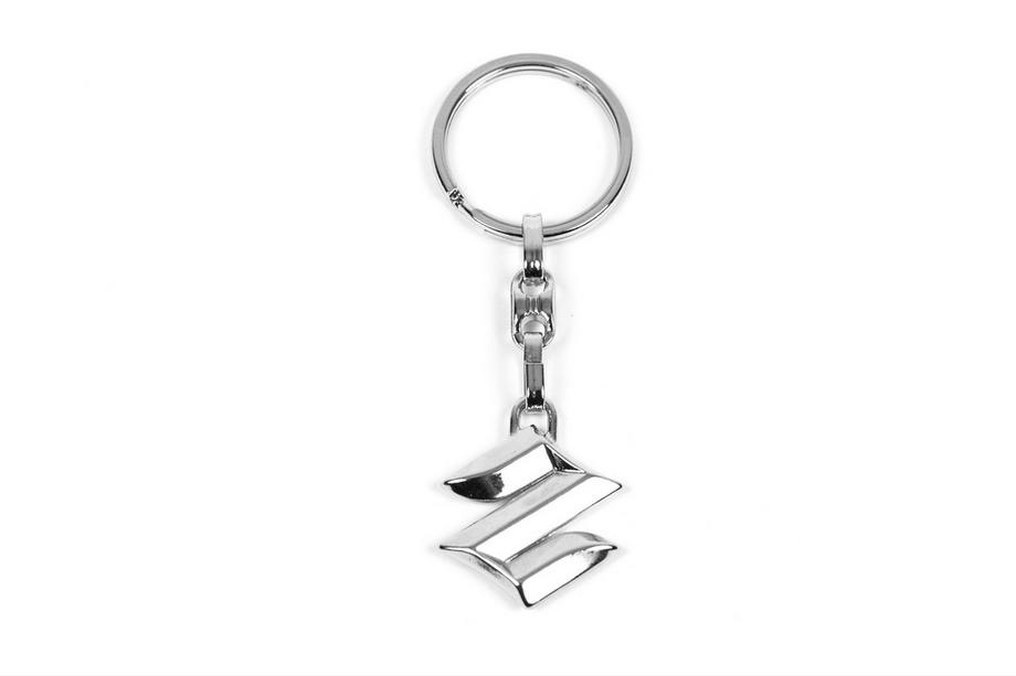 Suzuki Metal Keychain with Suzuki Logo Photo 2