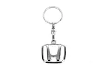 Honda Metal Keychain with Honda Logo photo 1