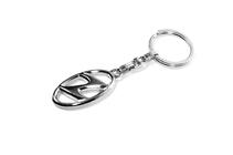 Hyundai Metal Keychain with Hyundai Logo photo 2