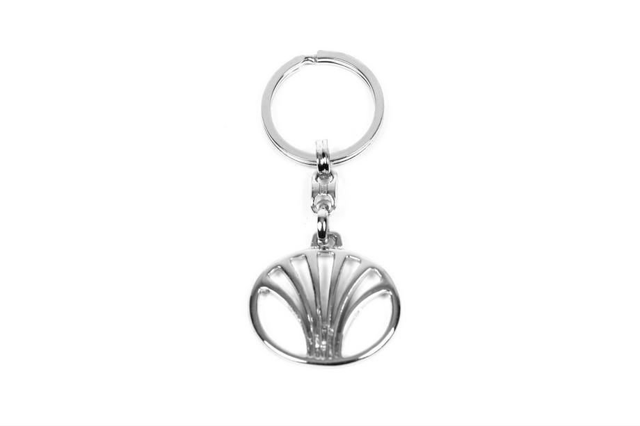 Daewoo Metal keychain with Daewoo logo Photo 1