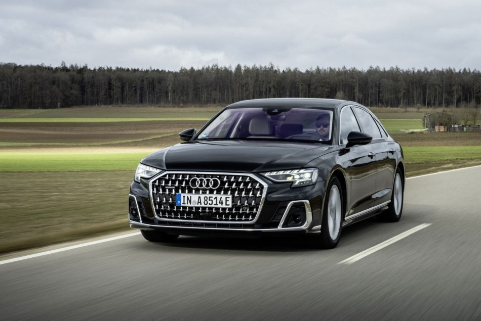 Review of the updated Audi A8 all-wheel drive sedan