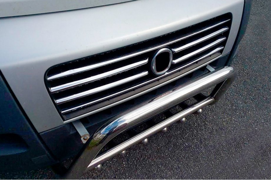 Fiat Ducato 2006-2025 Chrome Grille Covers 2006-2014 (6 pcs, stainless steel) Clearance Image
